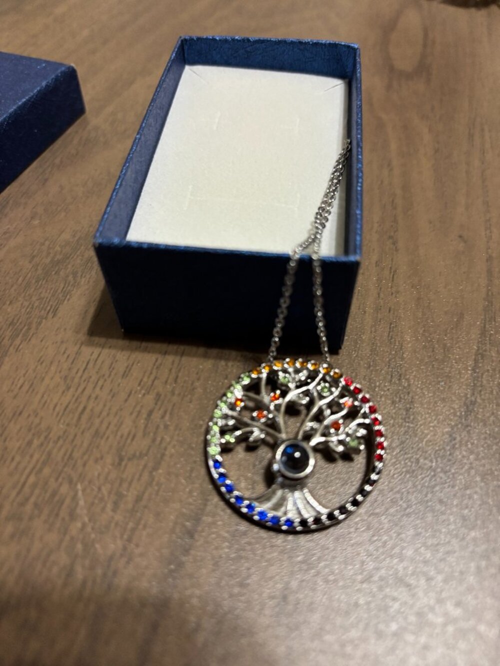 Stainless steel Tree of Life Pendant necklace